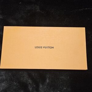 Louis Vuitton Orange Envelope And Stationary